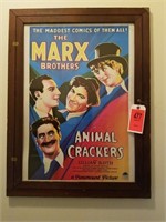 Marx Brothers "Animal Crackers" Framed Movie Postr