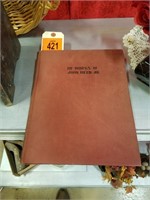 Leather Bound Book - "Works of John Held Jr"