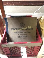 TOTE OF VINTAGE BOOKS