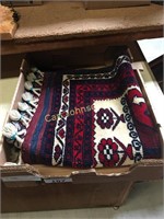 SMALL HANDMADE MIDDLE EASTERN RUG