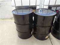 (2) 55 Gallon Barrels