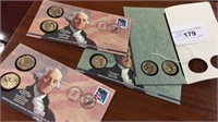 (4) JEFFERSON FIRST DAY OF MINTAGE DOLLARS &