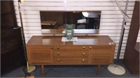SCHREIBER MID CENTURY DRESSING TABLE WITH MIRROR,