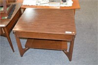 MID CENTURY MERSMAN SIDE TABLE WITH DRAWER