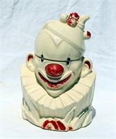 Vintage 1940's McCoy Pottery Clown Cookie Jar