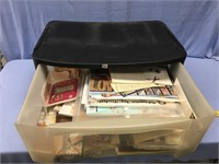 Large lot of miscellaneous scrapbooking supplies,