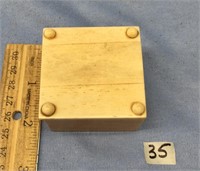 2" x 2" bone box with lid    (11)