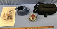 Lot of; collectable lanterns, cream of wheat adver