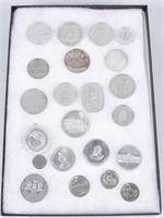 Lot of COLUMBIAN EXPOSITION MEDALS TOKENS & COINS