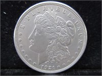 1921 morgan silver dollar (90% silver)