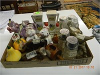 Box Lot of Salt & Pepper Shakers