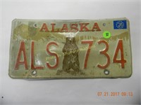 Alaska single tag 1776-1976 Bi-Centennial ALS 734