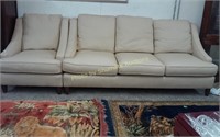 Bloomingdales 3-cushion sofa AND chair