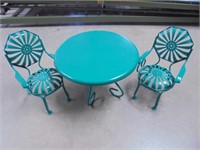 Metal DOLL Patio Table and Chairs