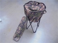 Camo Insulated Cooler on Stand