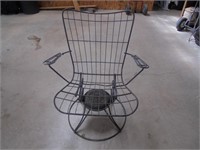 Metal Chair with Springs
