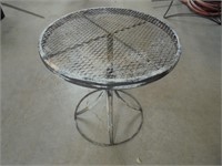 Small Round Metal Table