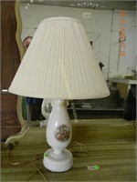 White "Martha Washington design" lamp