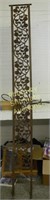 Decorative Wrought Iron floral trellis 8ftx10"