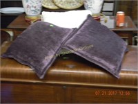 Set of 2 Purple Pillows