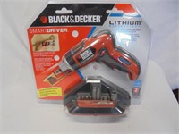 Black & Decker lithium screwdriver