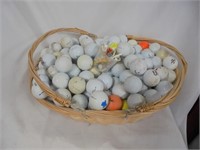 Large Basket of Golf Balls and few T's