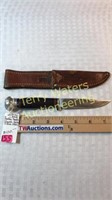 Case Staked Leather Handle Sheath Knife Circa