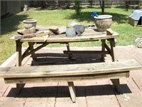 Wooden Picnic table