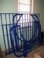 Blue metal Bunk bed