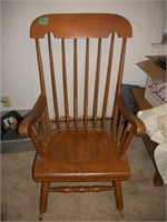 Wooden rocker