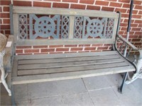 Regalia  wooden and iron Bench