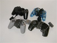 (4) Playstation controllers