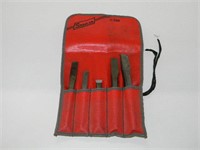 Snap on-Chisel set in bag