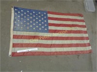 Vintage "Tattered" American Flag
