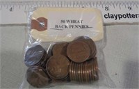 50 Wheat Back Pennies