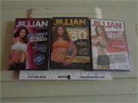 3 New Workout DVD's - Never Opened