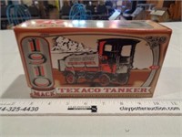 1910 Texaco Tanker Die Cast Bank