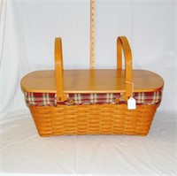 1998 Rectangle Basket with Lid