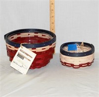 (2) 2011 Americana Baskets Small Ware & Round