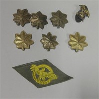 Lot of WW-2 Army Rank Pins