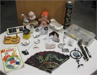 Vintage Toys, Fans, Ceramics, Decor & More