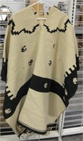 Clint Eastwood Style Wool Poncho