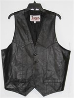 Diamond Leathers Size 48 Long Leather Vest