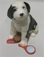 Franklin Mint Sheepdog Figurine 4" Tall