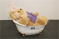 ANNETTE FUNICELLO BEAR IN TUB