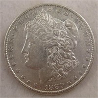 1880 - O Morgan Silver Dollar - New Orleans Mint