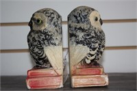 Owl Book Ends some chips