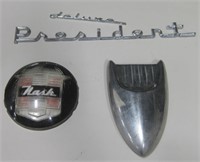 Lot of 4 Vintage Car Emblems