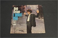 RARE 60'X BOB DYLAN SLEEVE AND RECORD