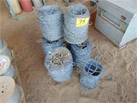 6 Rolls Barbless Wire